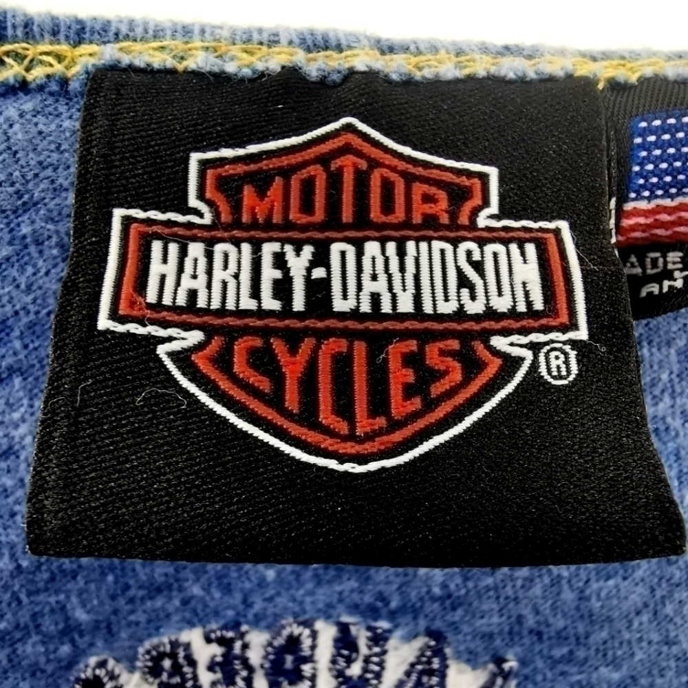 Harley Davidson Florida Vtg Women's L Shirt USA - Picture 5 of 11
